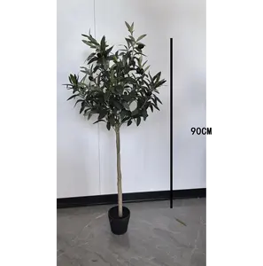 Искусственное оливковое дерево, 90 см