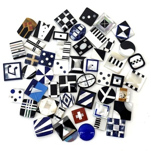 Perles en vrac de mosaïque de pierres précieuses personnalisables pour bijoux, vente en gros - Product Image 5