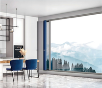 Fenêtre à battants en aluminium moderne insonorisée à micro-ventilation, acier inoxydable, style coulissant fixe, conception de persiennes verticales