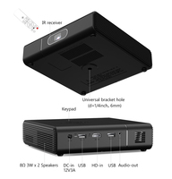 BYINTEK U30PRO — Mini-projecteur Portable intelligent 3D 4K, Android, Wifi, mise au point automatique pour Home cinéma, livraison directe depuis l'usine