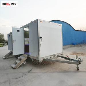 2026 New Durable Steel <b>Portable</b> Public Use Luxury Bathroom Restroom <b>Toilets</b> <b>Toilet</b> Trailer for Parks - Product Image 3