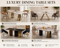 Table à manger ronde aspect marbre, base en acier carbone brossé, salle à manger moderne pour hôtel, villa, appartement, finition de luxe, taille personnalisée