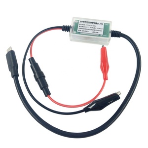 Câble de charge rapide PD pour batterie de véhicule 12V - Convertisseur élévateur de tension 5V/12V vers 13.8V/14V, sortie 2.5A pour la charge de motos/voitures - Product Image 2