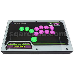 RAC-J800B Alle Knoppen Hitbox Stijl Sq Arcade Joystick Fight Stick Sanwa OBSF-24 30 Artwork Voor Video Game Controllers Ps4/3/Pc - Product Image 2