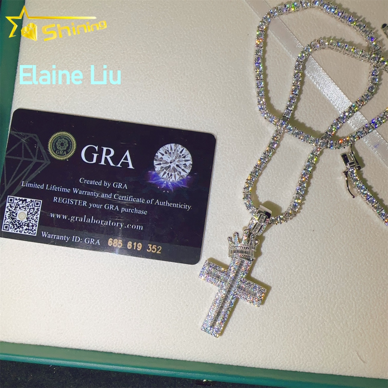 View of How to Choose the Best Moissanite Cross Pendant: A Complete Buying Guide