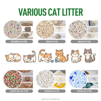 Arena para Gatos de Gel de Sílice Premium, Arena Cristalina para Gatos Libre de Polvo, Venta al por Mayor de Fábrica