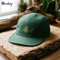 Casquette de baseball en toile robuste vert forêt, certifiée ressource première, grande capacité, approvisionnement stable, vente en gros