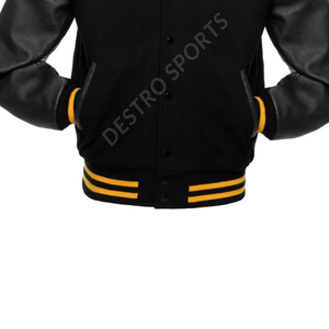 Respirant grande taille collège Baseball Varsity veste hommes qualité supérieure laine corps printemps avant personnalisable - Product Image 6