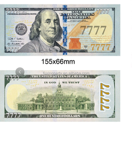 7777 $ Hell Bank Money America Ancestor Money à brûler pour la bonne fortune et Festival Prop Movie Funny Money Paper - Product Image 1