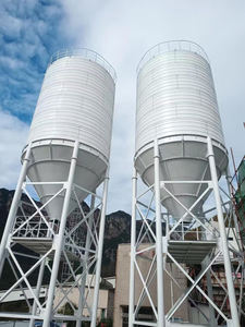 Centrale Mengklare Betonbatchinstallaties Voor Nat Beton Inclusief De Cementsilo 'S - Product Image 6