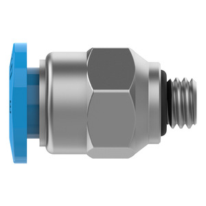 Festo <b>Quick</b> Connect Straight <b>Connector</b> NPQE-D-R12-Q6-P5 Brass Pneumatic Parts - Product Image 2