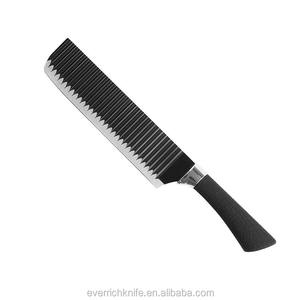 Alta qualidade 6 peças de aço inoxidável Kitchen Knife Set Non-Stick Revestimento PP Handle Scissor & Peeler Gift Box Pack - Product Image 5