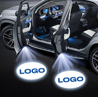 Dach-Autotür-Licht HD LED Logo Spot-Projektor Dekoratives Ambientelicht Zubehör Innen-LED-Autobeleuchtung zur Autodekoration