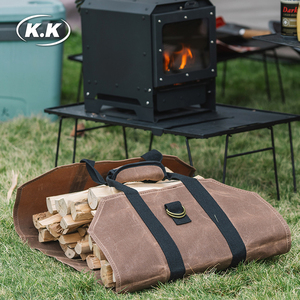 Borsa Porta Legna Kawagebo Kamp (KK) 95 X 46 cm in Tela per Stoccaggio Legna da Ardere e Trasporto Caminetto - Product Image 6