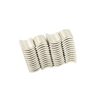 Aimant à arc à segment personnalisé N50 N52 Stator de rotor de moteur Tuile magnétique Aimant permanent Matériaux magnétiques Imanes De Neodimio