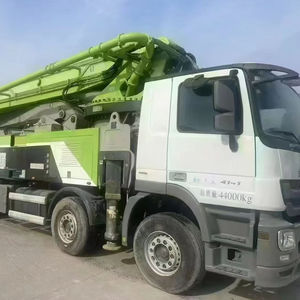 Camión Bomba de Concreto Zoomlion de 62m, 60, 58, 56, 50, 48m, Marca Líder en China, con 4 Ejes Benz, en Venta en Shanghái - Product Image 1