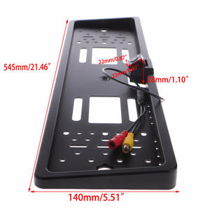 Caméra <span class=keywords><strong>de</strong></span> <span class=keywords><strong>plaque</strong></span> <span class=keywords><strong>d</strong></span>'<span class=keywords><strong>immatriculation</strong></span> européenne 170 degrés, caméra <span class=keywords><strong>de</strong></span> <span class=keywords><strong>recul</strong></span> pour voiture, caméra <span class=keywords><strong>de</strong></span> stationnement, vision nocturne, étanche - Product Image 2