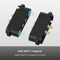 Chargeur magnétique à ressort Pogopin plaqué or 2pin connecteur à broches Pogo pour câble et appareils électroniques