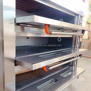 Industrielle Bäckerei Brotofen kommerziellen großen elektrischen <span class=keywords><strong>3</strong></span> Schreibtisch 9 Tablett profession elle Kuchen Backöfen - Product Image 6