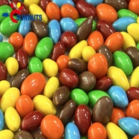 Chocolats Sunny Drops fabriqués en Chine, chocolat solide enrobé de graines de tournesol, délicieuses noix enrobées de chocolat, bonbons au chocolat