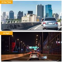 Caméra de stationnement 3 canaux, enregistreur vidéo de voiture DVR 1080P, vision nocturne, enregistreur vidéo avant, intérieur, arrière, caméra de recul de voiture, 3 objectifs