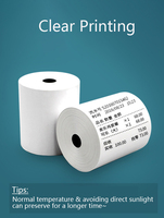 Gulungan Kertas Termal Berkualitas Tinggi 80x80 untuk Printer Struk Murah 80mnm Gulungan Kertas Termal
