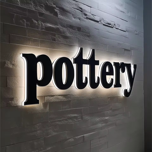 Luz LED programable personalizada, Letra de canal 3D, tienda de Metal iluminada, barra al aire libre, tablero de logotipo para negocios - Product Image 5