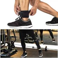 NQ SPORTS Fitness Best New Style Rembourré Haltérophilie Cheville Poignets D-ring Poignet Pour Gym Câble Machines Anneau D Cheville Sangles