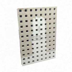 China Tasa de perforación 23% Paneles de yeso de rendimiento acústico con panel de yeso perforado de techo 1200x2400mm - Product Image 1