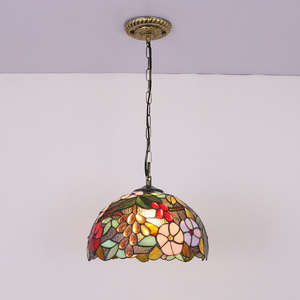 Lámpara Colgante de Vidrio Estilo Retro Creativo, Tamaño Mediano, para Cafetería, Barra, Dormitorio, Entrada, Balcón, Alimentación por CA, Arte en Vidrio - Product Image 5