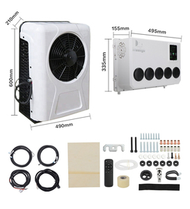 Aire Acondicionado de Estacionamiento de 12V/24V para Camiones, con Batería, para Cabina/Dormitorio, Modelo EAC1009 - Product Image 3