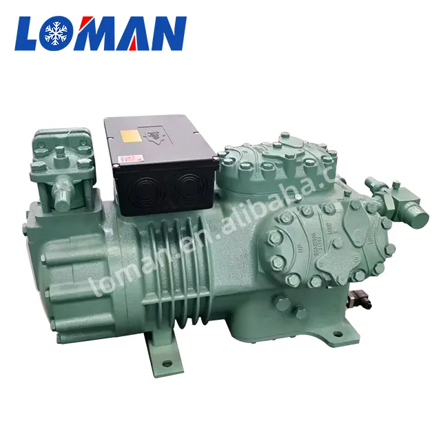 Loman Germany Original semi hermetic reciprocating piston refrigeration bit-zer compressor 4FES-5Y 4FC-5.2Y 5HP china price