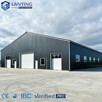 Edificio de Almacenamiento con Estructura de Acero para Equipos Agrícolas, Materiales y Mercancías de Fábrica