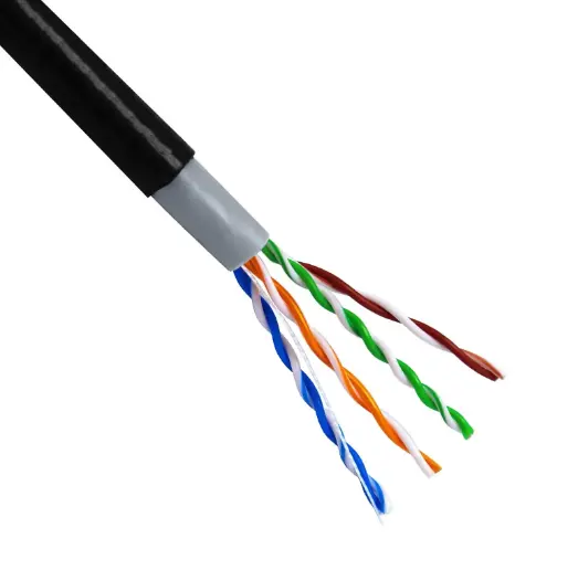 UL444 Competitive Price Hot Sale 4pr 23 awg 24awg FTP Cat5 Cat6a Network Cable