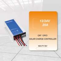 Régulateur de charge solaire MPPT 12V 10A 15A 20A pour batteries liquides AGM GEL Lithium Bluetooth IP67 CE Série Lumax SMR-MPPT-BT