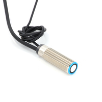Sensor Jarak Ultrasonik Industri KRONZ U18D Jangkauan Deteksi 20-60mm Output PNP 10-30V DC IP67 Pemasangan dengan Selubung Berulir