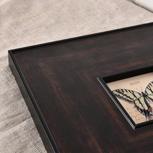 <span class=keywords><strong>Cadre</strong></span> de peinture vintage à <span class=keywords><strong>large</strong></span> <span class=keywords><strong>bord</strong></span> en bois massif avec <span class=keywords><strong>cadre</strong></span> de peinture à l'huile au toucher haut de gamme de style antique <span class=keywords><strong>cadre</strong></span> vide personnalisé - Product Image 3