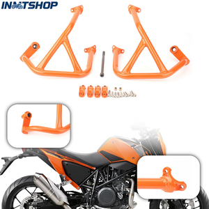 Couleurs personnalisées - Design élégant pour le <span class=keywords><strong>KTM</strong></span> <span class=keywords><strong>690</strong></span> Duke 2013, 2014, 2015, <span class=keywords><strong>2016</strong></span>, 2017 et 2018, garde-moteur de cadre et barres anti-chute - Product Image 3