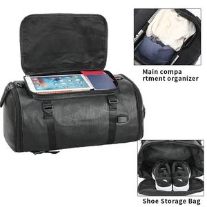 Mochila de Viaje Ligera Antirrobo, Bolsa de Deporte de Gran Capacidad, Bolso de Hombro, Moda, Resistente al Agua, Cuero PU - Product Image 1