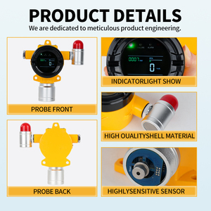 Rttpp chống cháy nổ CH4 gas Meter Màn hình c2h6 ethane c3h8 Propane CH4 Methane cố định Gas Detector - Product Image 3