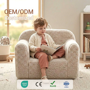 Canapé <span class=keywords><strong>pour</strong></span> enfants de style nordique OEKO-TEX, canapé <span class=keywords><strong>pour</strong></span> bébé, mini canapé <span class=keywords><strong>pour</strong></span> enfants, fabrication directe en usine OEM/ODM - Product Image 1