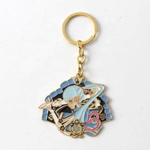 Custom Wholesale Iron Carabiner Keychain Hard Enamel Cartoon Animal Shaped Keyholder with Offset or UV Printing - Product Image 5