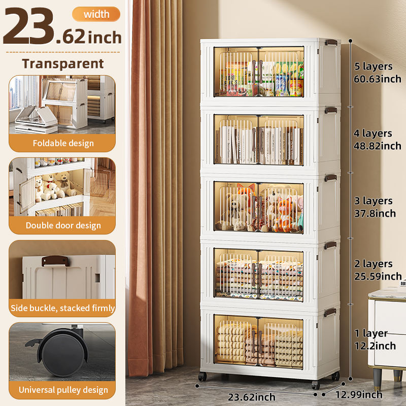 Transparente 60cm-Plegable