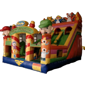 Castillo Inflable Personalizado con Temática Deportiva y Trampolín Infantil para Interiores, Tamaño Personalizable, Material <span class=keywords><strong>de</strong></span> PVC, Fácil <span class=keywords><strong>de</strong></span> Instalar - Product Image 1