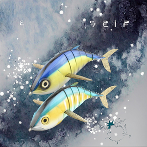 16 بوصة 1-طعم سمك التونة مجزأة كبيرة للغاية متعددة مفصلية من البلاستيك الصلب الصيد البحري الطعم يجذب أسماك المياه المالحة - Product Image 2