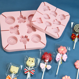 Moule de cuisson de gâteaux en silicone, pour faire soi-même, des bonbons et des sucettes, maison, chocolat, glace, vente en gros - Product Image 4