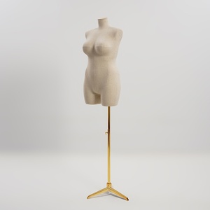 Manichino in schiuma a mezzo busto da <span class=keywords><strong>donna</strong></span> taglie forti, con spille inseribili, per vetrine di negozi di abbigliamento - Product Image 6