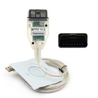 Outil de programmation ECU MPPS V13.02 K+CAN Flasher, câble de diagnostic OBD2, outil de réglage des puces, scanner automobile