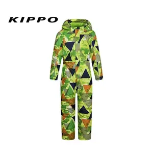 Kids Ski Suit One Piece jacket Waterproof Ski Jumpsuit Coveralls Snowboard Coats children winter clothes sports winter jacket