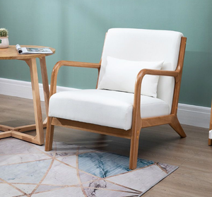 Ghế Bành Da Bằng Gỗ Kiểu Ý Accent Ghế Bành Cổ Điển Ăn Uống Hiện Đại Đồ Nội Thất Phòng Khách Thiết Kế Cho Ghế Quán Cà Phê - Product Image 4